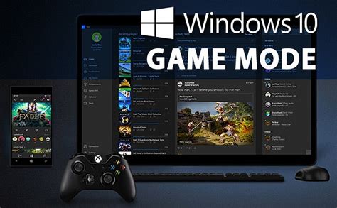How to activate window 10 game mode